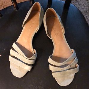 Madewell suede flats